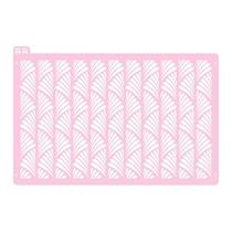 Stencil para Bolo Padrão Ornamental Abstrato 2 - Ref 3009 - 1 unidade - RR Cortadores - Rizzo