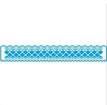 Stencil Para Pintura Simples 27,2x3,4cm Barrado STAB-023 - Litoarte