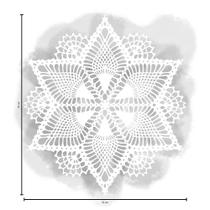 Stencil Pintura Abstrato STR-141 22,3x14,5cm Litoarte