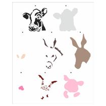 Stencil Pintura Country Brasil Animais I 2957 20x25 Opa Stencil Pintura Country Brasil Animais I 2957 20x25 Opa