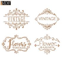 Stencil Pintura Elos Vintage Stm-624 21,1x17,2 Litoarte