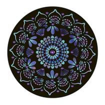 Stencil Pintura Especial Mandala 30x30 Stqg-007 Litoarte Stencil Pintura Especial Mandala 30x30 Stqg-007 Litoarte