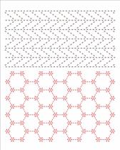 Stencil Pintura Estamparia Pontilhado I 3316 20x25 Opa