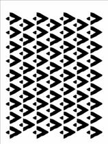 Stencil Pintura Estamparia Triangulos Irregulares 3350 15x20 Opa Stencil Pintura Estamparia Triangulos Irregulares 3350 15x20 Opa