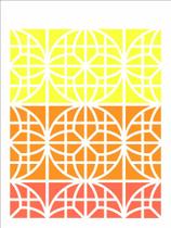 Stencil Pintura Estamparia Vitral Globo 2349 15x20 Opa