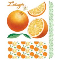 Stencil Pintura Fruta Laranja Str-244 20x25 Litoarte