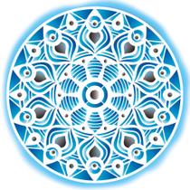 Stencil Pintura Mandala Stxx-246 20x20cm Litoarte