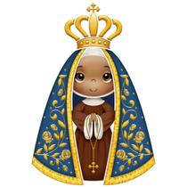 Stencil Pintura Nossa Sra Aparecida 34,4x21cm St-431 Litoarte Stencil Pintura Nossa Sra Aparecida 34,4x21cm St-431 Litoarte