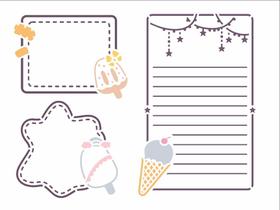 Stencil Pintura Planner Sorvetes 3382 15x20 Opa Stencil Pintura Planner Sorvetes 3382 15x20 Opa