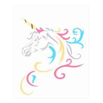 Stencil Pintura Unicório Opa 2367 20x25 Artesanato Stencil Pintura Unicório Opa 2367 20x25 Artesanato
