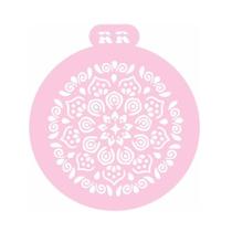 Stencil Redondo Mandala - Ref.3036 - 1 unidade - RR Cortadores - Rizzo Stencil Redondo Mandala - Ref.3036 - 1 unidade - RR Cortadores - Rizzo