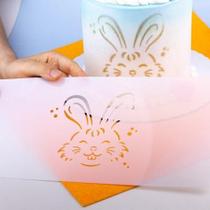 Stencil Rostinho De Coelho Bluestar
