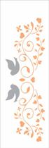Stencil Simples Arabesco Casamento 2416 10x30 Opa Stencil Simples Arabesco Casamento 2416 10x30 Opa