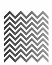 Stencil Simples Estamparia Chevron 1244 20x25 Opa