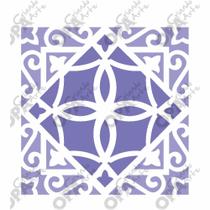 Stencil Simples Ladrilho Lança Ii Opa 2415 10x10