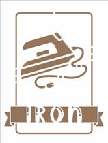 Stencil Simples Lavanderia Iron 2940 15x20 Opa Stencil Simples Lavanderia Iron 2940 15x20 Opa
