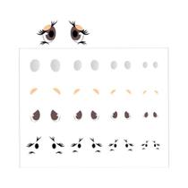 Stencil Simples Olhinhos Iii Opa1165 20x25 Stencil Simples Olhinhos Iii Opa1165 20x25