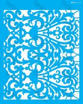 Stencil Simples Renda Arabesco OPA2635 20x25
