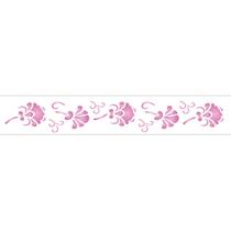 Stencil Sp. 04x30 1071 Floral Iii Stencil Sp. 04x30 1071 Floral Iii