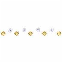 Stencil Sp. 04x30 295 Flores Diversas Stencil Sp. 04x30 295 Flores Diversas