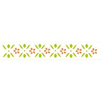 Stencil Sp. 04x30 761 Floral Ii Stencil Sp. 04x30 761 Floral Ii