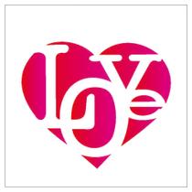 Stencil Sp. 10x10 1309 Love
