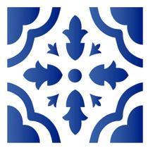 Stencil Sp. 10x10 1345 Ladrilho Coracao