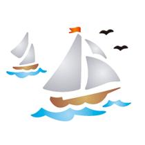 Stencil Sp. 10x10 140 Barco a Vela