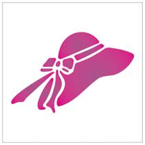 Stencil Sp. 10x10 146 Chapeu Dama