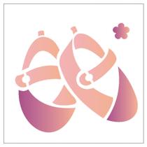 Stencil Sp. 10x10 1853 Sapatinho Menina