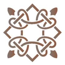 Stencil Sp. 10x10 1980 Ladrilho Corda