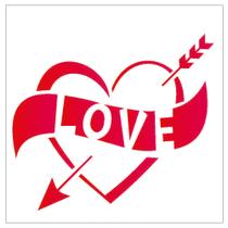 Stencil Sp. 10x10 1982 Love