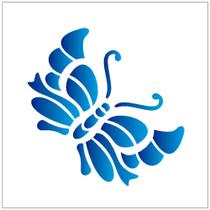 Stencil Sp. 10x10 776 Borboleta Colorida