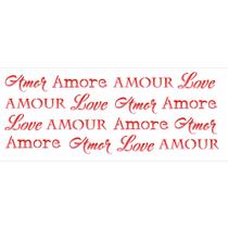 Stencil Sp. 10x30 1998 Estamparia Amor Stencil Sp. 10x30 1998 Estamparia Amor