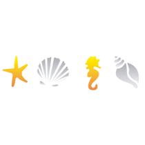 Stencil Sp. 10x30 206 Fundo do Mar
