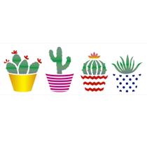 Stencil Sp. 10X30 2234 Planta Suculentas