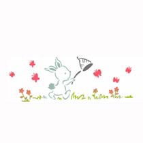 Stencil Sp. 10X30 2821 Coelho Borboleta