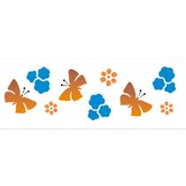 Stencil Sp. 10x30 479 Borbol. Flores Ii Stencil Sp. 10x30 479 Borbol. Flores Ii