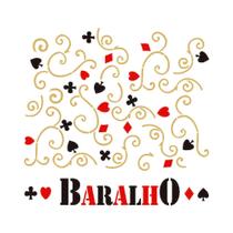 Stencil Sp. 14x14 1053 Estamp. Baralho