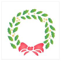 Stencil Sp. 14x14 1106 Guirlanda Natalin