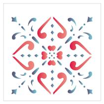 Stencil Sp. 14x14 1364 Ladrilho Espada Stencil Sp. 14x14 1364 Ladrilho Espada