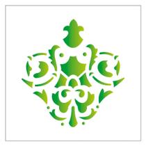 Stencil Sp. 14x14 1731 Arabesco Cruz