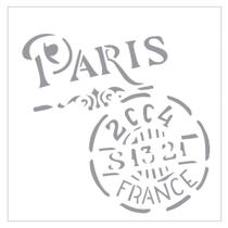 Stencil Sp. 14X14 1742 Selo Paris