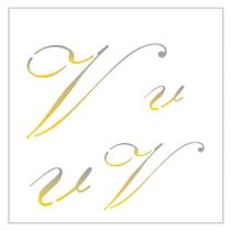 Stencil Sp. 14x14 1817 Manuscrito V