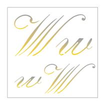 Stencil Sp. 14X14 1818 Manuscrito W