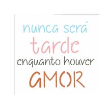 Stencil Sp. 14x14 2434 Frase Nunca Sera
