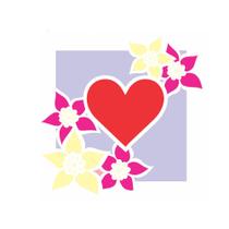 Stencil Sp. 14x14 2437 Mold. Flor e Cora