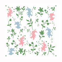 Stencil Sp. 14x14 2827 Estamp. Coelho I