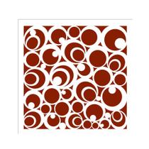 Stencil Sp. 14x14 2921 Est. Geo Circulos