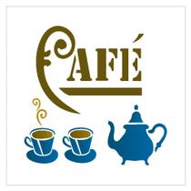 Stencil Sp. 14X14 980 Cafe Stencil Sp. 14X14 980 Cafe